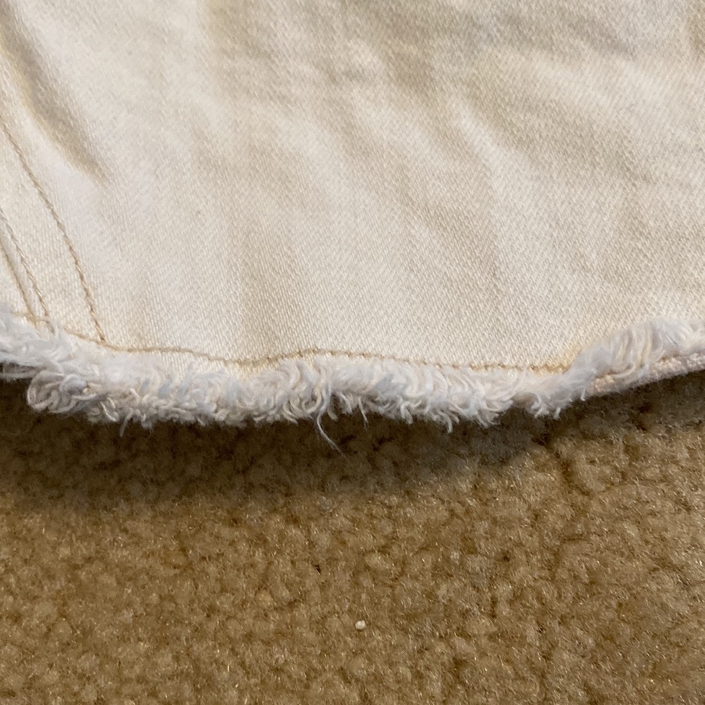 🎉Host Pick!🎉Cream Denim Skirt size 8 - Picture 5 of 5
